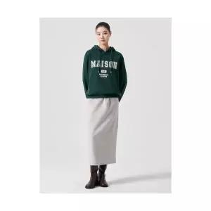 매장정품 에잇세컨즈 8SECONDS 모직 밴딩 H라인 스커트 라이트그레이 (324Z27LYA2) 324Z27LYA2 678332