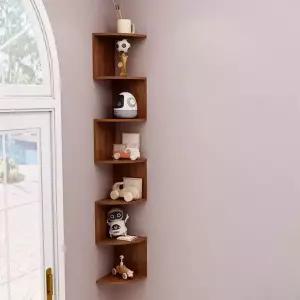 코너책장 벽걸이 원목 서재 좁은 침실 학생방 거실