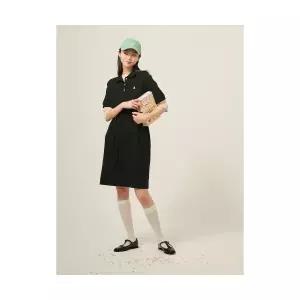 매장정품 빈폴 BEANPOLE LADIES [Essential] 피케 원피스 블랙 (BF5471E015) BF5471E015 665943