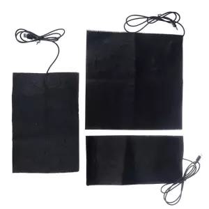 온도 USB 고온 히터 탄소 섬유 원적외선 허리 및 무릎 패드 전기