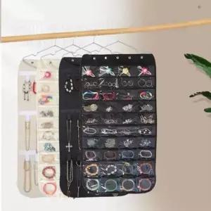 다용도 대용량 소품 패브릭 걸이형 악세사리 수납 보 소품수납함 소품수납포켓