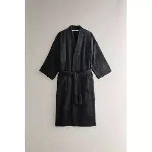 ZARA 자라 프리미엄 코튼 샤워 가운(420G/M²) - 블랙 122743