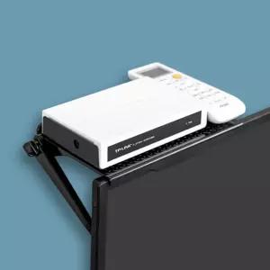 다용도 TV 모니터 선반 상단 셋탑박스 숨기기 거치대 수납선반 정리선반