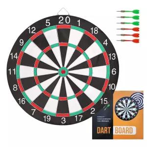 핀 다트 세트 핀 던지기 게임 판 양면 보드 DD-12816