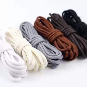 왁싱 라운드 면끈 고급 신발 대체용 끈