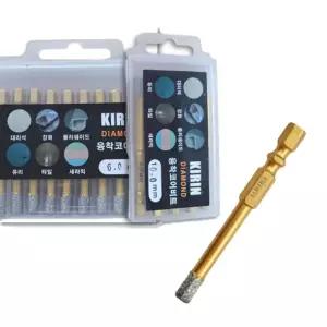 석재기리 타일 유리 천공 KIRIN 융착코어비트 6.5MM