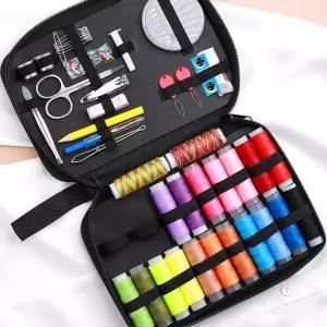 가정용 재봉 휴대용 여행 반짇고리 바늘 실 바느질 세 실바늘세트 반짇고리