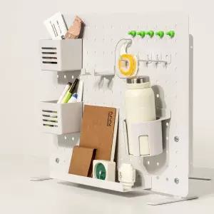 스탠드타공판 책상 정리 타공판 데스크오거나이저 데스크오거나이저