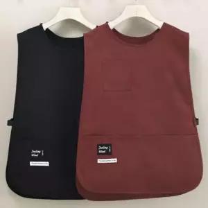 cm00293 조끼 65 45cm 앞치마 생활방수 앞치마 카페 작업복 통기 조끼 오버핏 나시 웨이스트