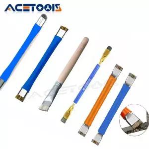 SUNSHINE 정전기 방지 ESD 맥세이프 더블싱글 헤드 브러시 핸드폰 마더 보드 PCB 회로 기판 PC 키보드 청소