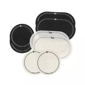 더블 페달 패치베이스 드럼 패치 헤드 킥 패드 보호대 부품 타악기 액세서리 12.8x6.5cm 악기 칼림바 마림