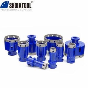 SHDIATOOL 다중 다이아몬드 드릴 비트 Dia20 타일 화강암 데크톤 세라믹 코어 대리석 오프너 홀쏘 68mm