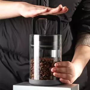 커피 잡곡 쌀 유리 진공 밀폐용기