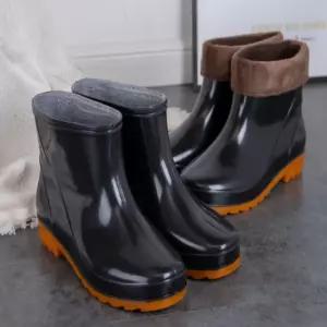 방한부츠 장화 남성 겨울장화 기모 안감털 방한장화 AJT6+4Joq