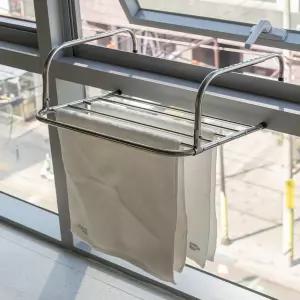 미니 베란다 창틀 원룸 빨래건조대 수건 빨랫대