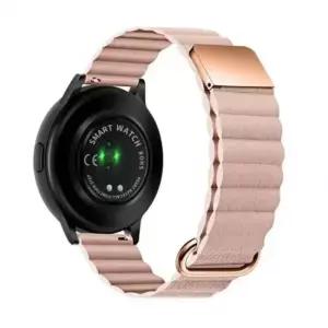 시계줄 반버튼 패션밴드 갤럭시워치4 가죽밴드 자석식 갤럭시워치4 스마트밴드 가죽밴드