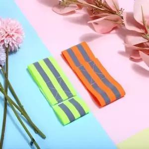 2줄 야광 밴드 오렌지색 TO-2662 안전밴드 반사스트랩 반사밴드 반사띠 야광팔찌