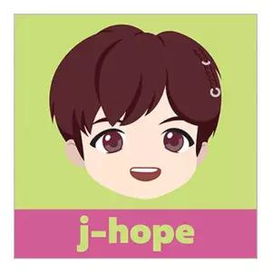 BTS 타이니탄 제이홉 보석십자수 캔버스 25x25cm