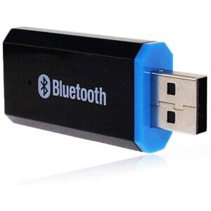 [미국배송] USB 블루투스 어댑터 가정용/자동차 스테레오 시스템용 오디오 수신기 무선 AUX가 내장된 휴대용 스피커 및 3.5MM 케이블(블랙)