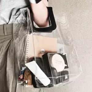 비치가방 투명 토트백 PVC가방 투명가방 PVC쇼핑백 PVC백