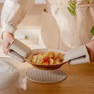 악어 뜨거운 그릇 주방 오븐 장갑 냄비 손잡이 냄비손잡이 냄비손잡이장갑