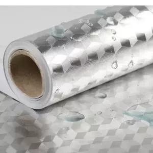 주방 덧방 셀프 벽    알루미늄 타일 오염방지 스티커 싱크대 방수