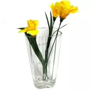 칼디어 유리 화병 크로바형 (대) 인테리어 화분 꽃병