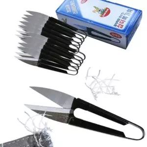 쪽가위 봉재가위 삼덕209 10P 낚시가위 재봉가위 OWF30DAE