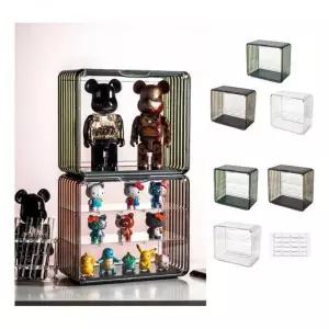 [에이치플러스몰]대형 아크릴 장식장 1단 2단 진열 선반 케이스