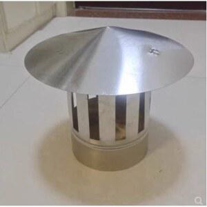 역화방지기 배기관 방수 커버 110PVC 굴뚝용 304 흡출기 배관 파이프 우산후드 DS C7