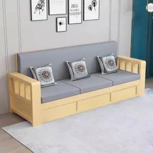벤치형 원목 쇼파 서랍장소파 수납쇼파 거실 수납 보관함