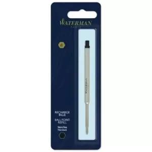 [문구] 볼펜 워터맨 리필심 전용 블랙 볼펜심 FINE