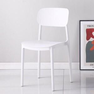 야외 플라스틱의자 4세트 스툴 세트 편의점 인테리어