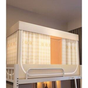 이층 커튼 학생 2층 기숙사 가리개 레이스 침실