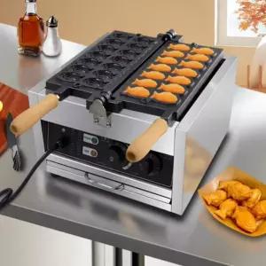 붕어빵기계 전기 미니 와플 제조기 업소용 가열 메이커 팬 디저트 만들기