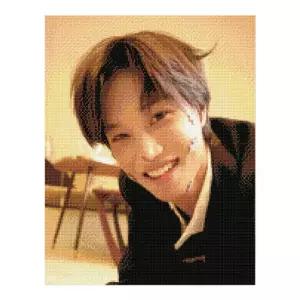 EXO 엑소 카이 보석십자수 캔버스 40x50cm