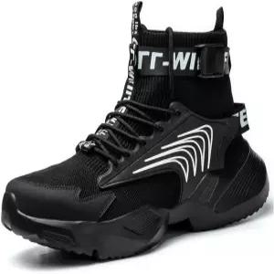 남성용 뉴트로파 스틸 토 슈즈 여성용 작업 안전 신발 경량 통기성 편안한 산업용 건설 운동화