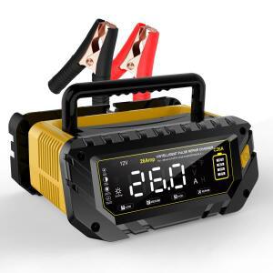 HTRC 30A/26A 배터리 충전기 6V/12V/24V 리튬 AGM 젤 납산 LiFePO4 배터리 자동차 오토바이 충전기 용 자동