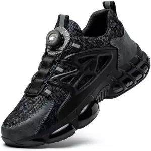 남성용 스틸 토슈즈 여성용 경량 편안한 작업용 운동화 복합 장시간 교대 근무용 안전 테니스