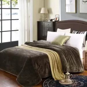 스칸디나비아 딥컬러 담요 180x200cm - 킹사이즈 이불담요 대형담요 극세사담요 극세사이불