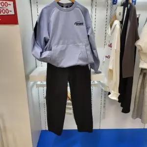 에스핏 HC15 나그랑 배색세트 맨투맨 조거세트 SJZ101-MKTR04