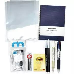 PW 학용품세트 졸업 입학 학생 중 고등 실속형 문구 8종 학교 학원 조카 준비물 새학기