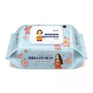 한예지 볼륨 소프트 에디션 물티슈 캡형 100매 5개