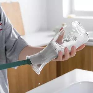 긴 손잡이 스펀지 병 세척솔(그린)긴컵 보틀 브러쉬