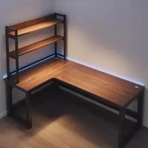 ㄱ책상 L형 코너책상 서재 데스크 모서리 책장