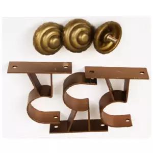 알루미늄커튼브라켓6P세트(35mm) 커튼부자재