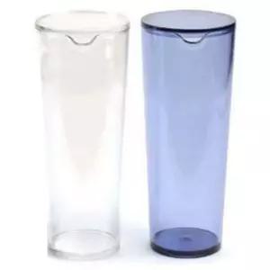 투명 물병 냉장고 식당 물통 PC 보틀 원형 1L