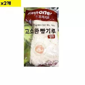 담원 빵가루 2KG x2개 빵가루 분식재료 습식빵가루 crumbs 식당납품