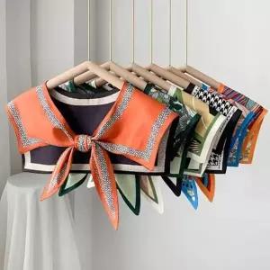 여자 봄 여름 가을 꽃구경 패션 스카프 케이프 숄 스카프 숏 목도리 니트