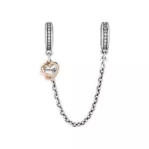 [신세계라이브쇼핑]판도라 789541C01-05 패밀리 하트 세이프티 체인 참